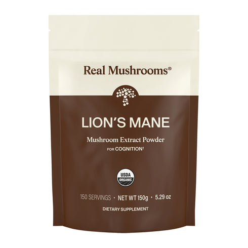 Lion's Mane Extract Powder 150g by Real Mushrooms