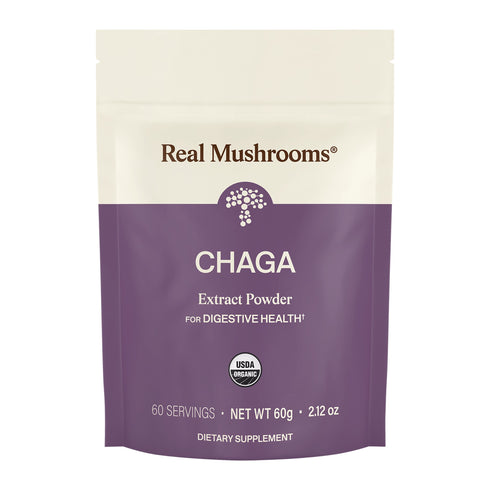 Chaga Extract Powder 60g by Real Mushrooms