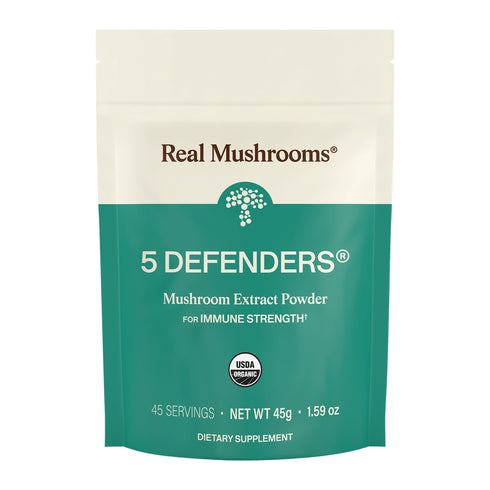 5 Defenders Powder 45g by Real Mushrooms