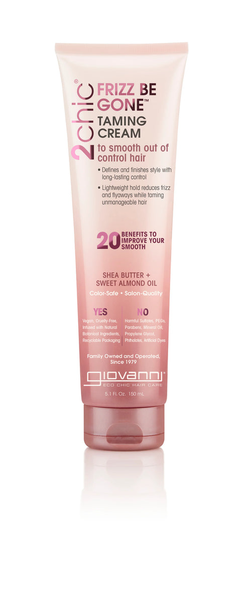 2CHIC Frizz Be Gone Taming Cream 150ml-GIOVANNI-Matakana Pharmacy