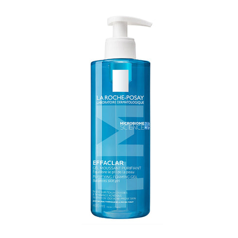 La Roche-Posay Effaclar +M Purifying Foaming Gel Cleanser 400ml pack shot