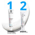 Redermic R Retinol Eye Cream 15ml shown with usage information