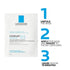 Cicaplast B5 Repairing & Hydrating Sheet Mask shown with usage information