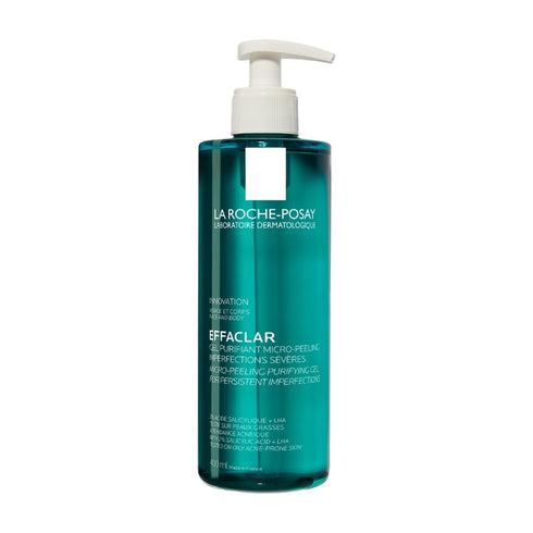La Roche-Posay Effaclar Micro-Peeling Purifying Gel Cleanser 400ml pack shot