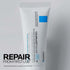 Cicaplast Baume B5+ 100ml shown with usage information