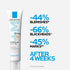 Effaclar Duo+M Unifiant Tinted Moisturiser Light 40ml shown with usage information