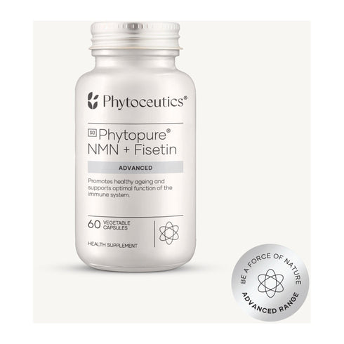 Phytopure NMN + Fisetin Advanced 60 Capsules by Phytoceutics