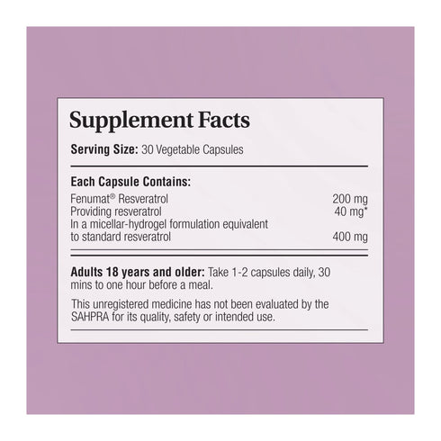 Reversatrol 30 Capsules by Phytoceutics