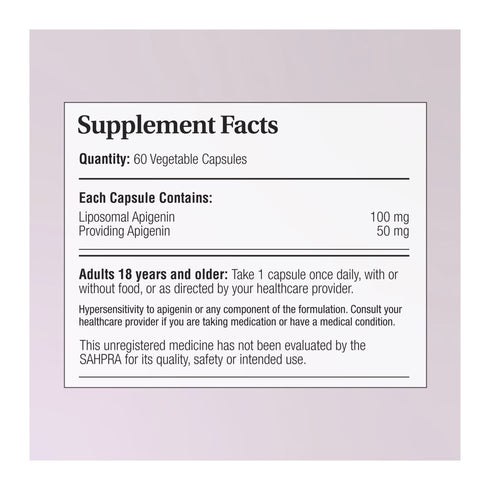 Phytopure Liposomal Apigenin 60 Capsules by Phytoceutics