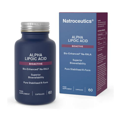 Alpha Lipoic Acid Bioactive 60 Capsules by Natroceutics