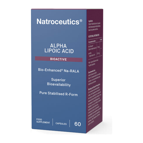 Alpha Lipoic Acid Bioactive 60 Capsules by Natroceutics