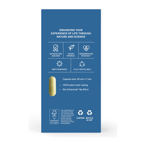 Alpha Lipoic Acid Bioactive 60 Capsules by Natroceutics