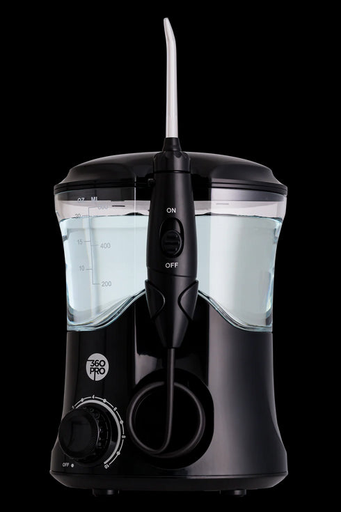 360PRO Plug-In Water Flosser Black-Matakana Pharmacy