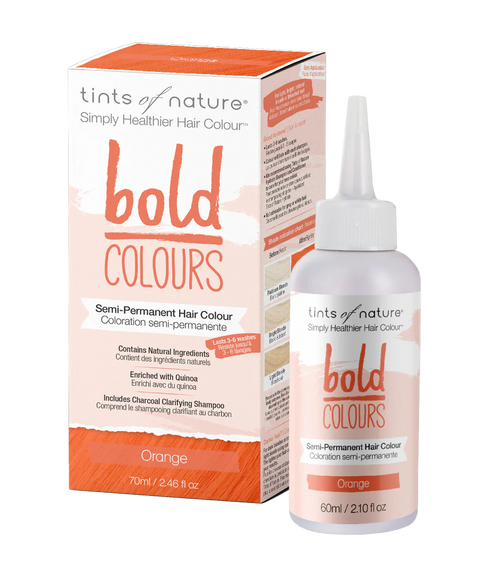 Bold Semi-Permament Hair Colour Orange 70ml-Tints of Nature-Matakana Pharmacy