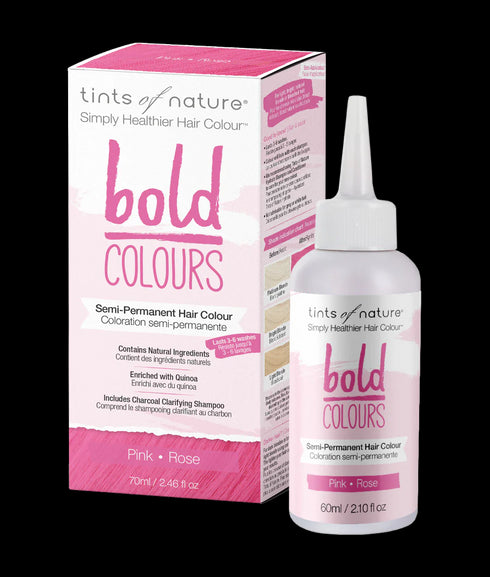 Bold Semi-Permanent Hair Colour Pink 70ml-Tints of Nature-Matakana Pharmacy