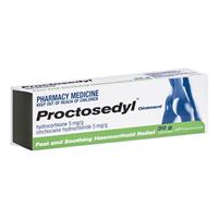 PROCTOSEDYL Oint 30g-Proctosedyl-Matakana Pharmacy