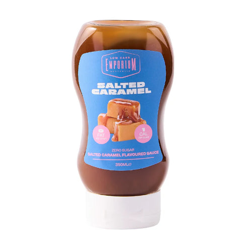 No Added Sugar Salted Caramel Sauce 350ml-Low Carb Emporium-Matakana Pharmacy