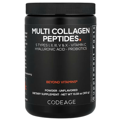 Multi Collagen Peptides+ (Enhanced) 300g-CODEAGE-Matakana Pharmacy