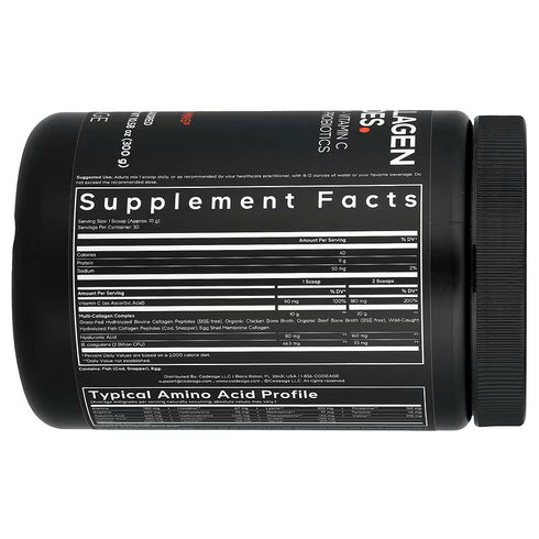 Multi Collagen Peptides+ (Enhanced) 300g-CODEAGE-Matakana Pharmacy