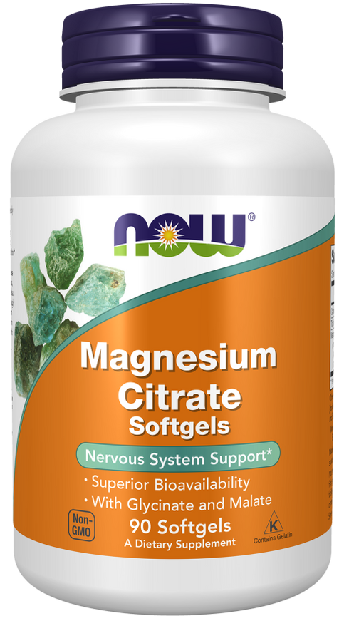Image of Magnesium Citrate 134mg 90 soft gel caps