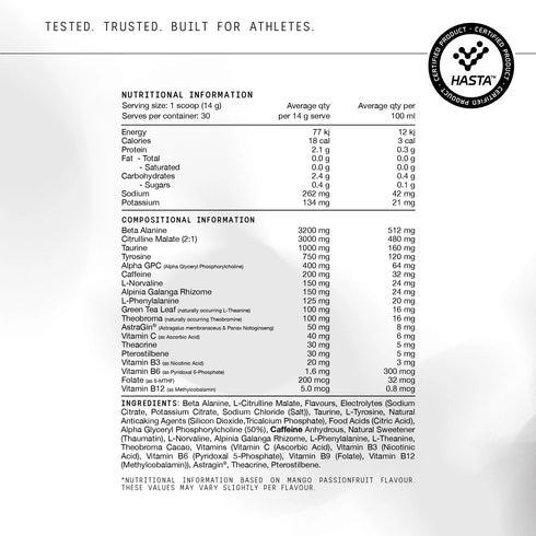 Power Perform Pre-Workout 420g | Strawberry Kiwi-Switch Nutrition-Matakana Pharmacy