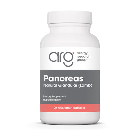 Pancreas Lamb Natural Glandular 90caps front of pack