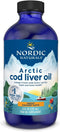 Arctic Cod Liver Oil Liquid Orange 237ml-Nordic Naturals-Matakana Pharmacy