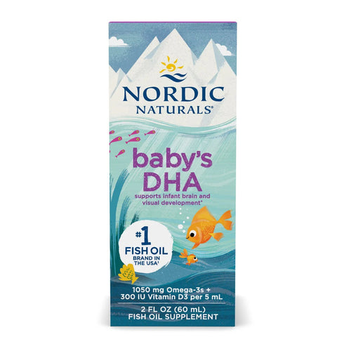 Baby's DHA - Unflavoured 60ml-Nordic Naturals-Matakana Pharmacy
