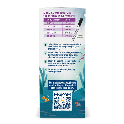 Baby's DHA - Unflavoured 60ml-Nordic Naturals-Matakana Pharmacy