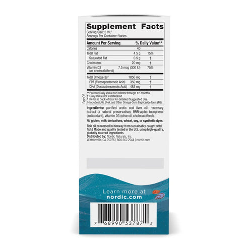 Baby's DHA - Unflavoured 60ml-Nordic Naturals-Matakana Pharmacy