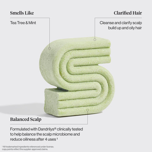 Tea Tree & Mint Clarifying Shampoo Bar-KITSCH-Matakana Pharmacy