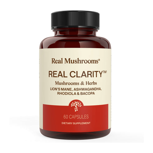 Real Clarity 60 Capsules by Real Mushrooms