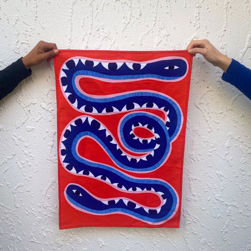 Tea Towel - Snake-By Studio Soph-Matakana Pharmacy