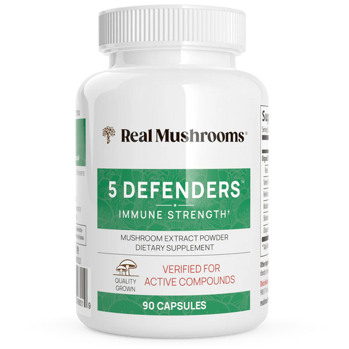 5 Defenders 90 Capsules-Real Mushrooms-Matakana Pharmacy