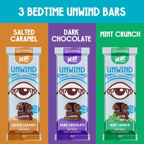 Chocolate Sample Pack Whole Range 7 Pack-PEAK Chocolate-Matakana Pharmacy