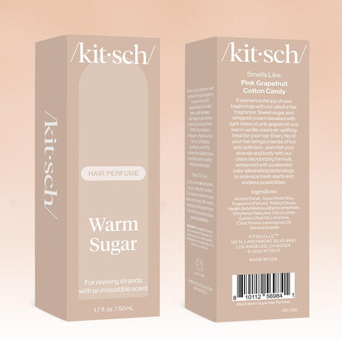 Warm Sugar Hair Perfume-KITSCH-Matakana Pharmacy