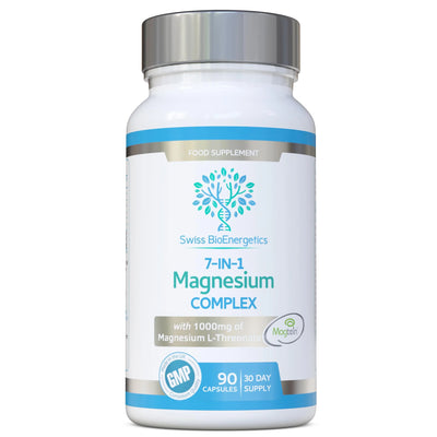 7 in 1 Magtein Complex 90 Capsules-Swiss Bioenergetics-Matakana Pharmacy