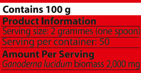 Reishi -MRL Powder 100g-Mycology Research Laborat-Matakana Pharmacy