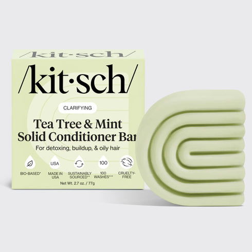 Tea Tree & Mint Clarifying Conditioner Bar-KITSCH-Matakana Pharmacy