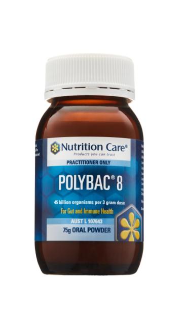 Polybac 8 75g Powder-Nutrition Care-Matakana Pharmacy