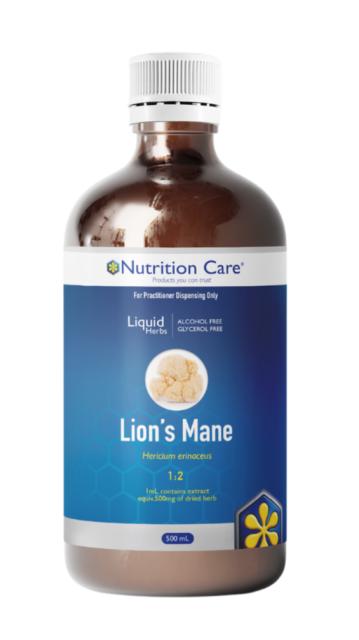 Lions Mane 1:2 500ml-Nutrition Care-Matakana Pharmacy