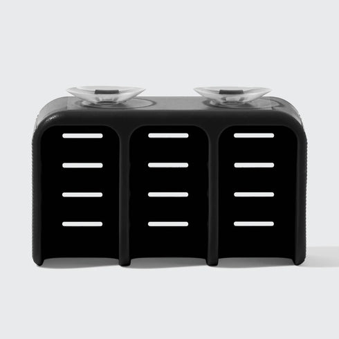 Self-Draining Soap Dish - Black-KITSCH-Matakana Pharmacy