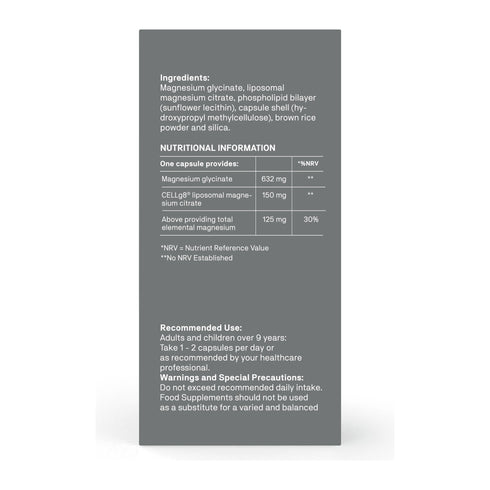 Magnesium Glycinate Complex 60 Capsules by Natroceutics