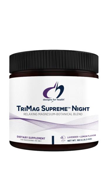 TriMag Supreme Night 180g (Lavender/Lemon)-Designs For Health-Matakana Pharmacy