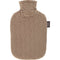 Hot Water Bottle with Quality Cover Beige 2.0L-FASHY-Matakana Pharmacy