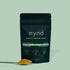 Mynd New Zealand Lion's Mane 60g powder pouch with a spoonful of powder