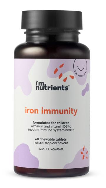 Iron Immunity 60 Tablets-I'm Nutrients-Matakana Pharmacy
