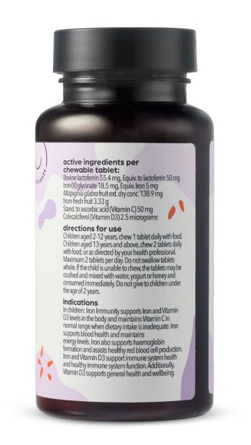 Iron Immunity 60 Tablets-I'm Nutrients-Matakana Pharmacy