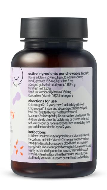 Iron Immunity 30 Tablets-I'm Nutrients-Matakana Pharmacy