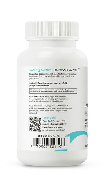 Optimal PC 100 Capsules-Seeking Health-Matakana Pharmacy